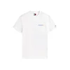 Tommy Jeans Majica VINTAGE pastelno modra/svetlo modra/oranžna/bela