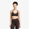 Modrček adidas Optime Workout Snake Strappy Light Support Bra Aurora Coffee/ Black XS