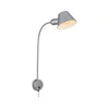 Briloner 2089-014 - Fleksibilna zidna lampa BRELLO 1xE27/10W/230V matni hrom