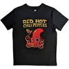 Red Hot Chili Peppers Majica Octopus Unisex Black 2XL