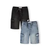 MINOTI Hlače moder denim/črn denim