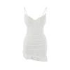 Trendyol Milla Ženska babydoll spavaćica Thmaw26Ll00014, Bela