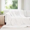 Pokrivači za bacanje 6 pcs Bijelo 270 x 240 cm Runo
