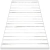 Decormat Vinilna preproga Stare bele deske 100x150 cm