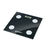 Digitalna fitnes telesna vaga do 180kg. 28x28cm crna Alpina