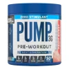 Applied Nutrition Pre-workout PUMP 3G, Bez šećera, Plava malina