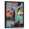 Plakat abstraktna kompozicija - 60x90 no frame