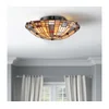 Quoizel QZ-INGLENOOK-F-SMALL-Plafonsko svetlo INGLENOOK 2xE27/60W/230V prečnik 40,7 cm