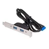 Akyga 2xUSB 3.0 ATX pokrov/40cm