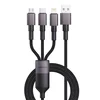 Kabl USB U87 3in1 Type USB A to Micro/Type C/Lightning