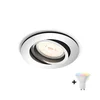 Philips - LED RGBW prigušiva ugradna plafonska svetiljka DONEGAL 1xGU10/4,8W/230V + daljinski upravljač