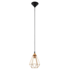 EGLO Viseća lampa TARBES E27 O175 bakar 94193