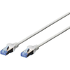 Digitus Professional LAN (RJ45) Omrežni Priključni kabel CAT 5e SF/UTP [1x Moški konektor RJ45 - 1x Moški konektor RJ45] 0.5 m Siva Zviti pari Digitu