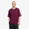 Majice adidas Adicolor 3-stripes Oversized Tee Maroon XL