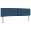 vidaXL vidaXL Naslon za glavo z gumbi, modra, 180 cm, tkanina, (22048672)