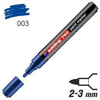 Marker Edding 790 lak modra valjasta konica 2-3 mm