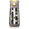 b.box termo steklenička s slamico, 350 ml grey, yellow