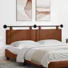 vidaXL Visoki naslon za glavo Rjava 170 x 55 x 5 cm Antikni PU