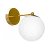 Zidna lampa 1xG9/40W/230V zlatna/bela