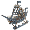 Woodcraft Lesena 3D sestavljanka Gusarska gugalnica