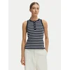 Tommy Hilfiger Top WW0WW49251 Mornarsko modra Slim Fit