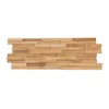 Panel zidni dekor forest hrast natural,610x0150x10-20mm,6kom,0.55m2
