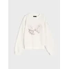 Sinsay - Boxy crewneck duks sa motivom zečeva - krem