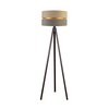 Duolla - Podna lampa DUO 1xE27/60W/230V O 44 cm bež/siva/venge