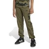 Adidas Donji deo trenerke za dečake J Camo 3S Cgo P, JN2218, Maslinasti