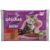 WHISKAS Kese sa ukusom piletine i govedine za mačiće