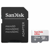 SDXC SANDISK MICRO 256GB ULTRA, 100MB/s, UHS-I, C10, adapter