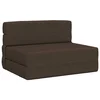 Sofa na razvlačenje Sivosmeđa 70 x 80 x 60 cm Tkanina