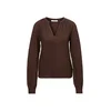 ABOUT YOU Bluza Lea temno rjava