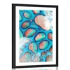 Plakat s paspartujem preplet kamnov - 40x60 no frame