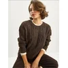 Bianco Lucci Pulover Pullover rjava