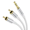Avdio kabel Moswag 3,5mm v 2 RCA, 10m