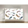 tulup.si Pokrov radiatorja Veliko perje 100x60 cm