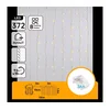 Aigostar - LED spoljni božićni lanac 372xLED/8 funkcija 3xAA 6x1,2m IP44 topla bela