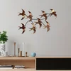 Atelier Del Sofa Zidna dekoracija Flying Birds 3, 69x41x7 cm, 1.5 mm, Šarena