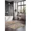 Lessentiel Maison Set prostirki za kupatilo CT-5346, 2 Komada, Smeđa