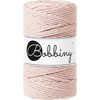 Bobbiny 3PLY Macrame Rope 3 mm 100 m Pastel Pink Vrvica