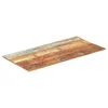 Pravokutna stolna ploča 60 x 140 cm 15 - 16 mm obnovljeno drvo