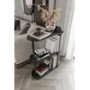 Hanah Home Polica za knjige Kaiteki, 24x82x8 cm, Crni