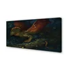 tulup.si Slika na platnu Zeleni zmaj v gozdu 120x60 cm