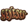 Genesis Classic Logo Cut-Out Iron-On Patch Orange