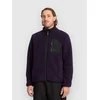 Volcom Muzzer Fuzzar Zip moški pulover s kapuco dark purple
