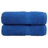 Vidaxl vidaXL Premium brisače SOLUND, 2 kosa, modre, 30 x 30 cm