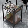 Zhuobo Klub sto CJ03, 40,5x65,5x34,5 cm, Orah