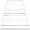 Decormat Zunanja preproga Stare bele deske 140x210 cm