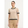 Volnen t-shirt Luisa Spagnoli Mielina